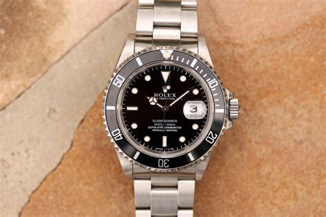 rolex submariner nero 1993|rolex submariner 16610 year.